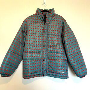 Strawberry Puffer Jacket by Misfits, Size M